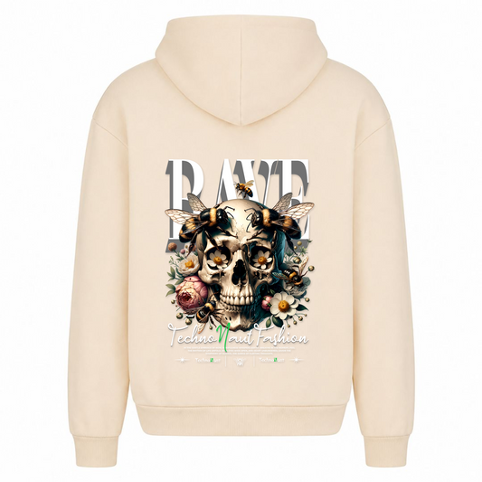 Honey & Bee - Oversized Hoodie - White Sand