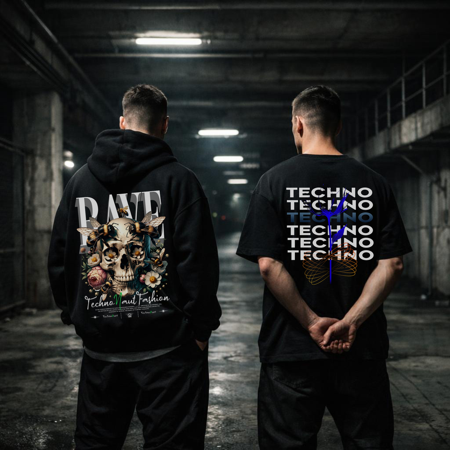 Oversized Hoodie & Shirt Bundle