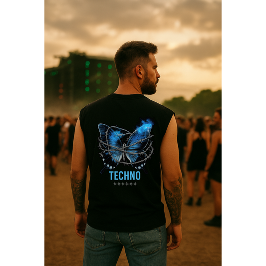 Techno Butterfly - Tanktop