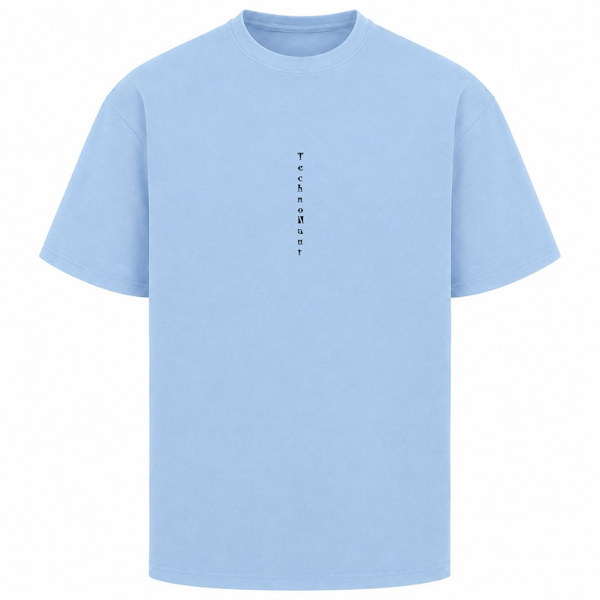 Lost in Techno -Oversized Shirt - powder blue