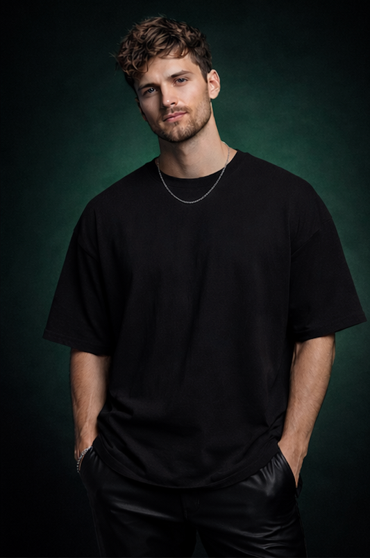 Techno Flower - Oversized Shirt