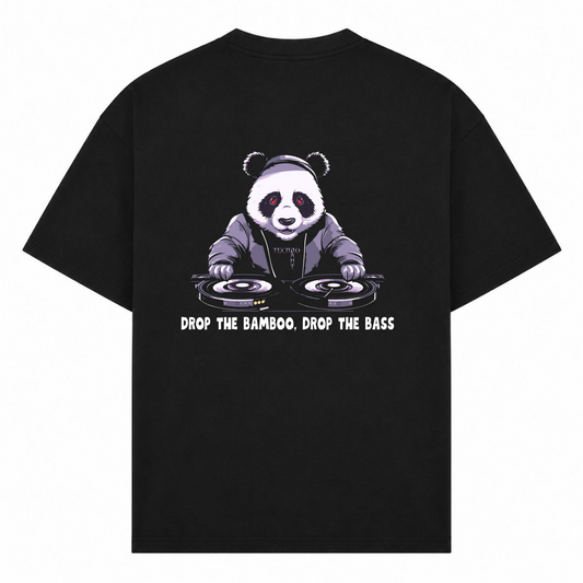 Drop the Bamboo - Oversized Shirt - Schwarz