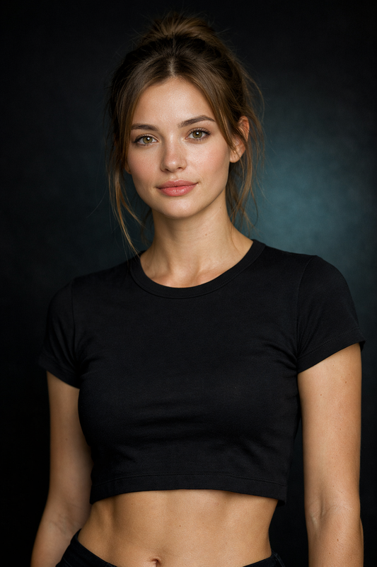 PEACE. LOVE. TECHNO. - Cropped Tee