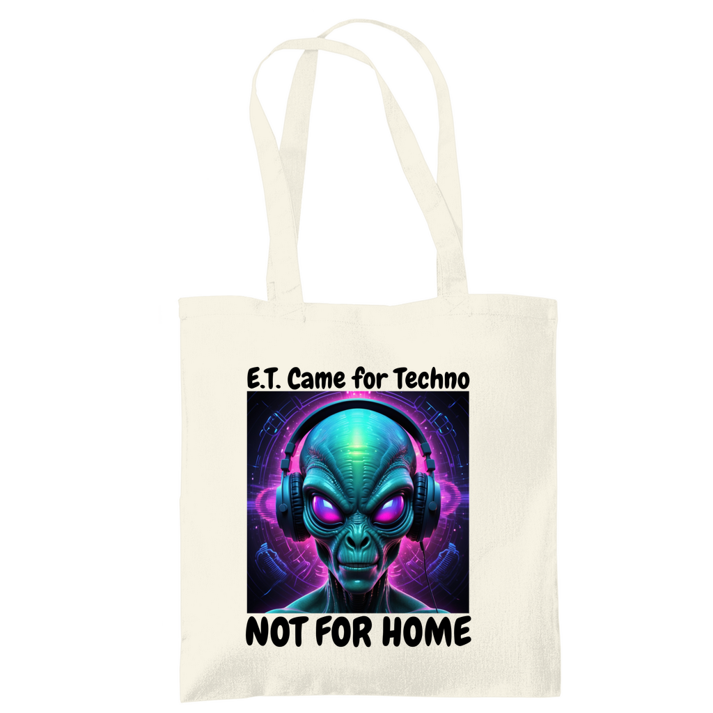 E.T. CAME FOR TECHNO - TRAGETASCHE