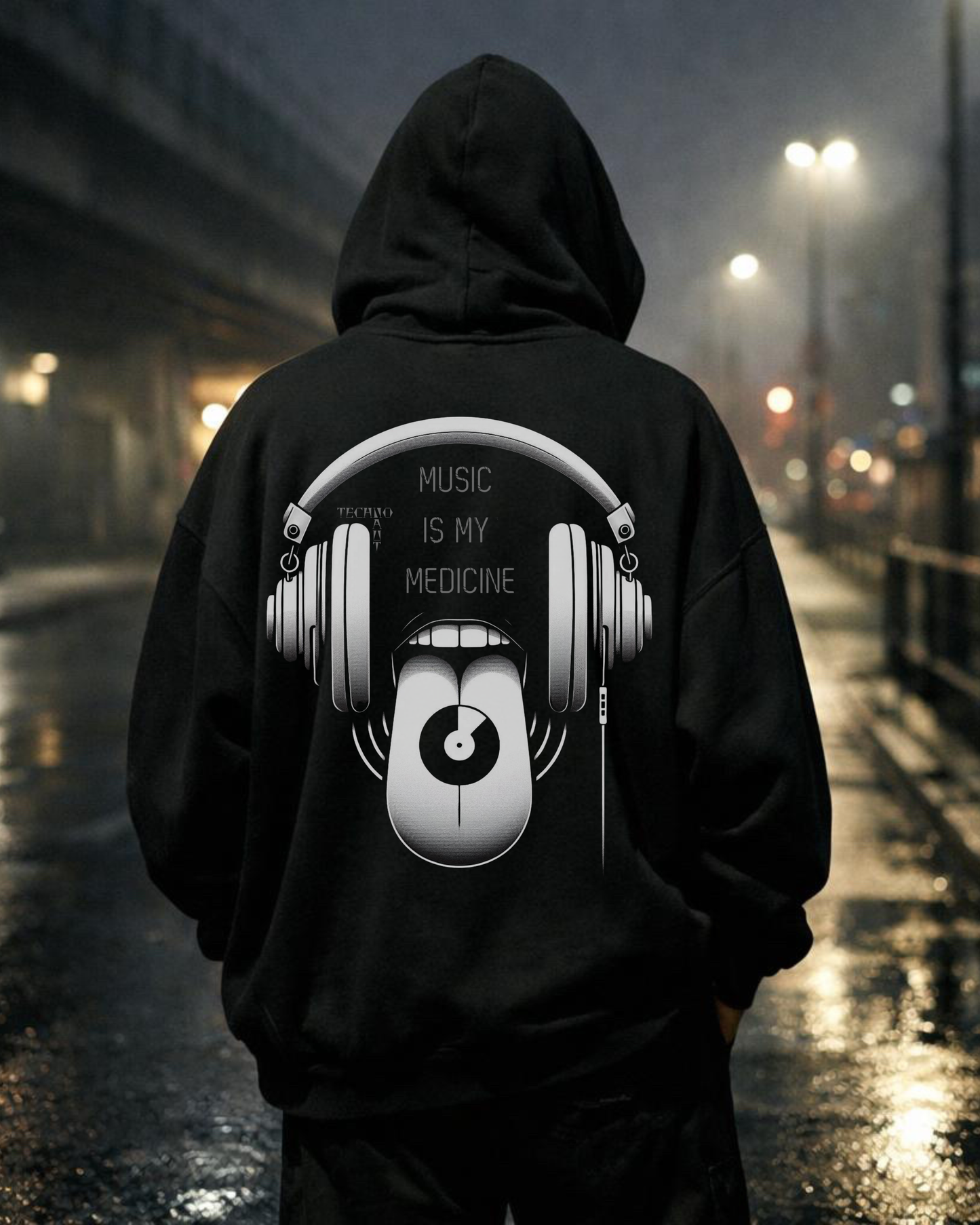 Music is my Medicine - Oversized Hoodie