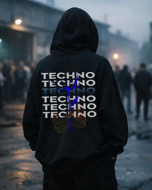 Techno Butterfly - Zipper