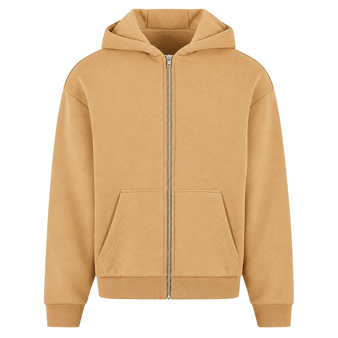 Honey & Bee - Oversized Zipper - U. Beige