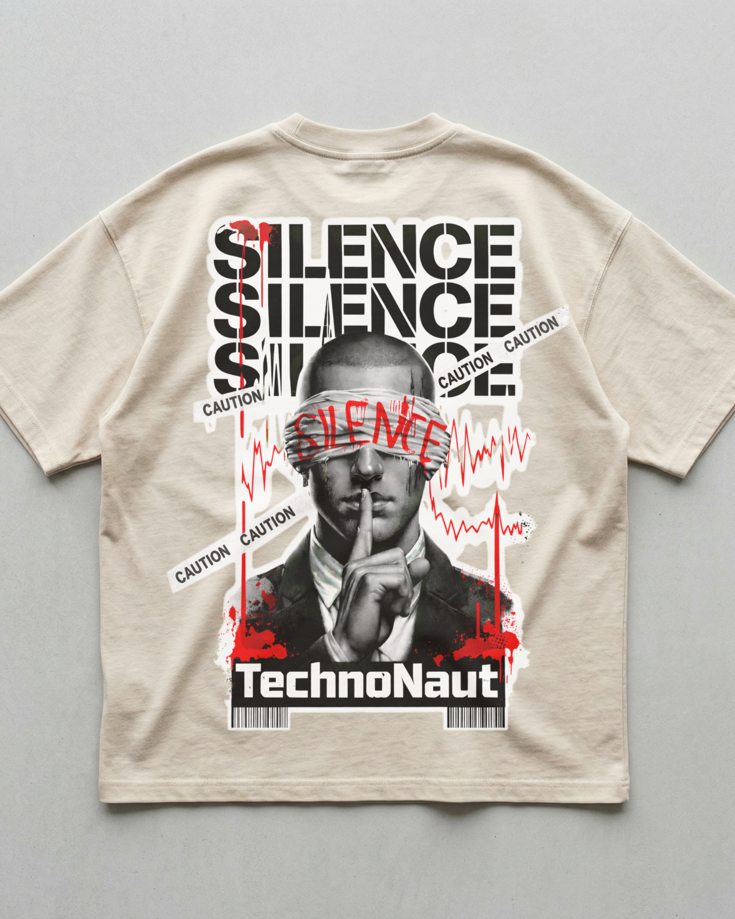 SILENCE Oversized Shirt