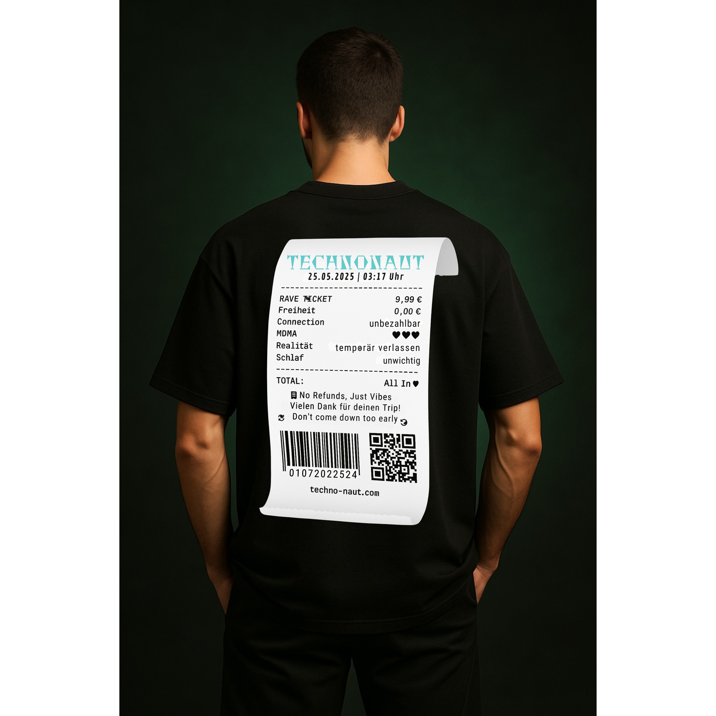 Bill of a Rave - Oversized Shirt