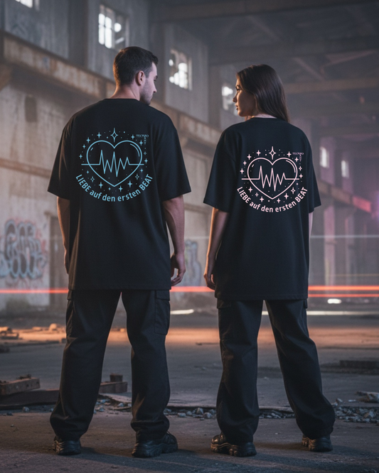Liebe auf den ersten Beat - Oversize Shirt Edition