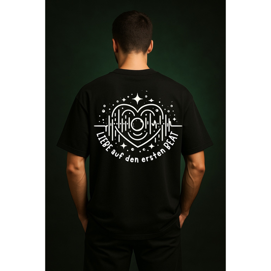 LIEBE auf den ersten BEAT - Oversized Shirt