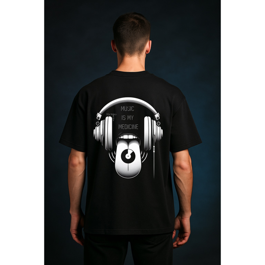 Music is my Medicine - Oversized Shirt