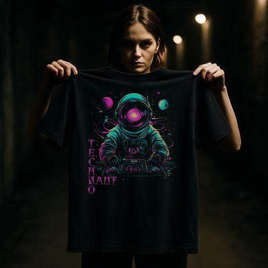 TechnoNaut- Oversized Shirt