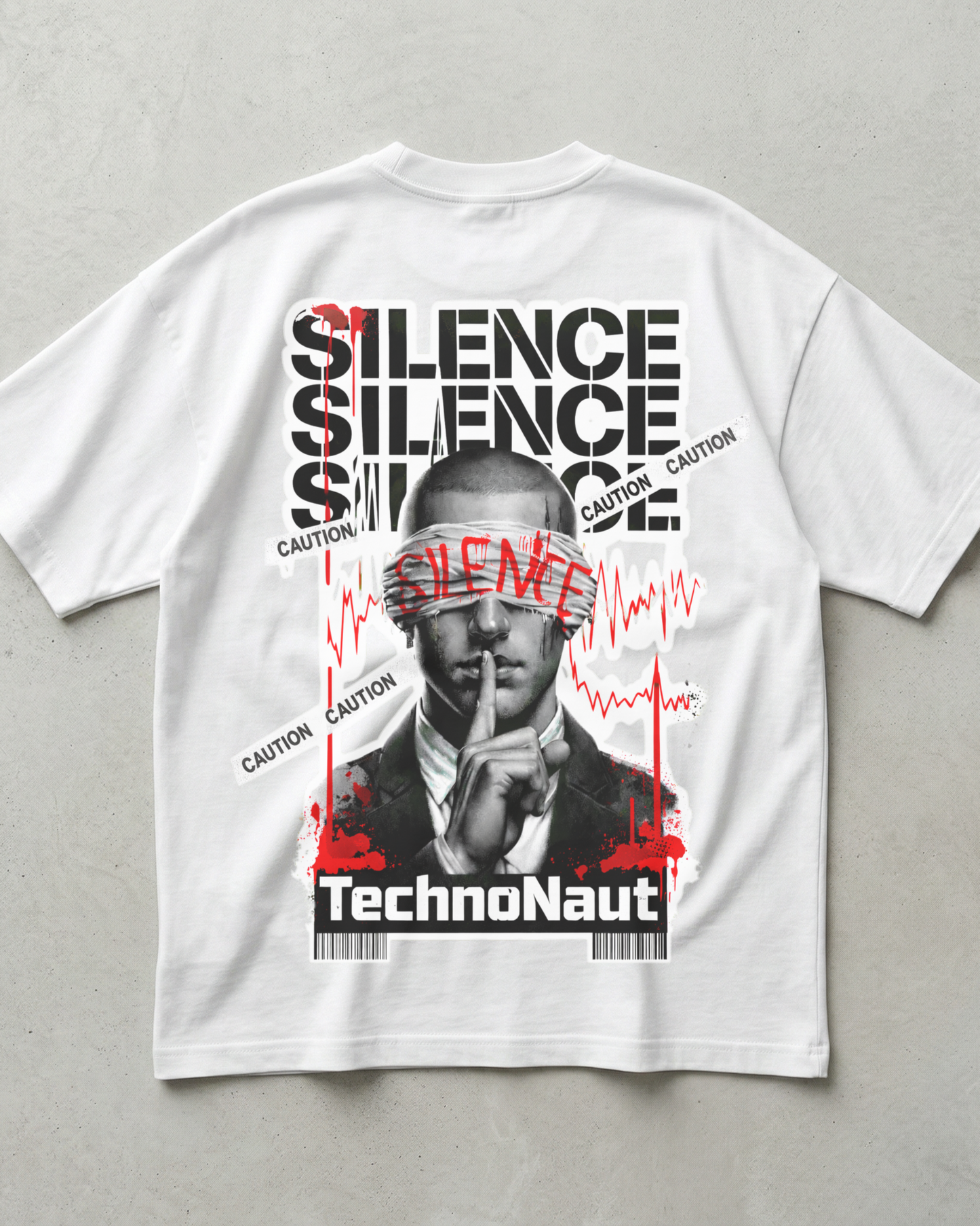 SILENCE Oversized Shirt