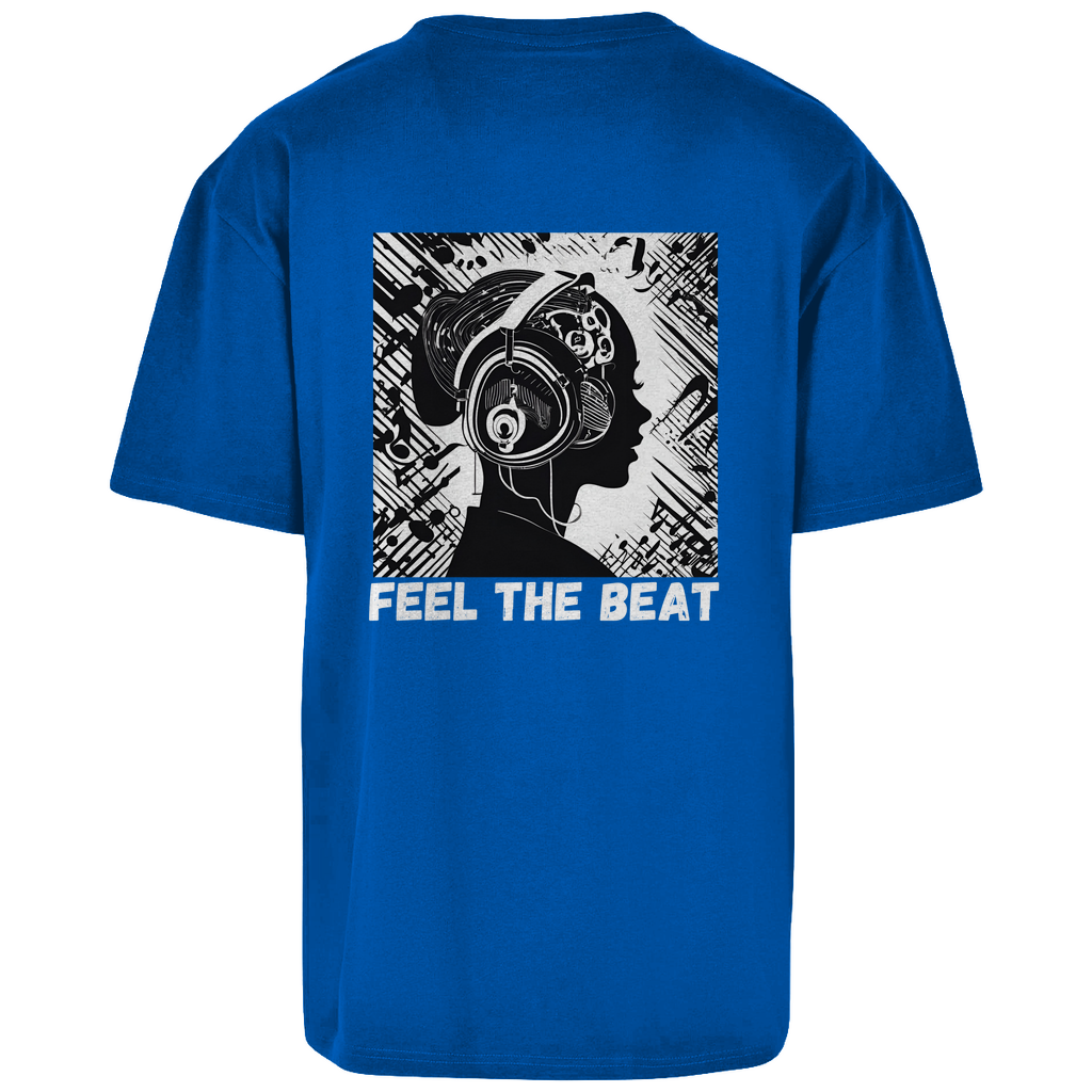 Oversized T-shirt FEEL THE BEAT