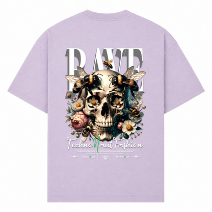 Honey & Bee -  Oversized Shirt - lilac