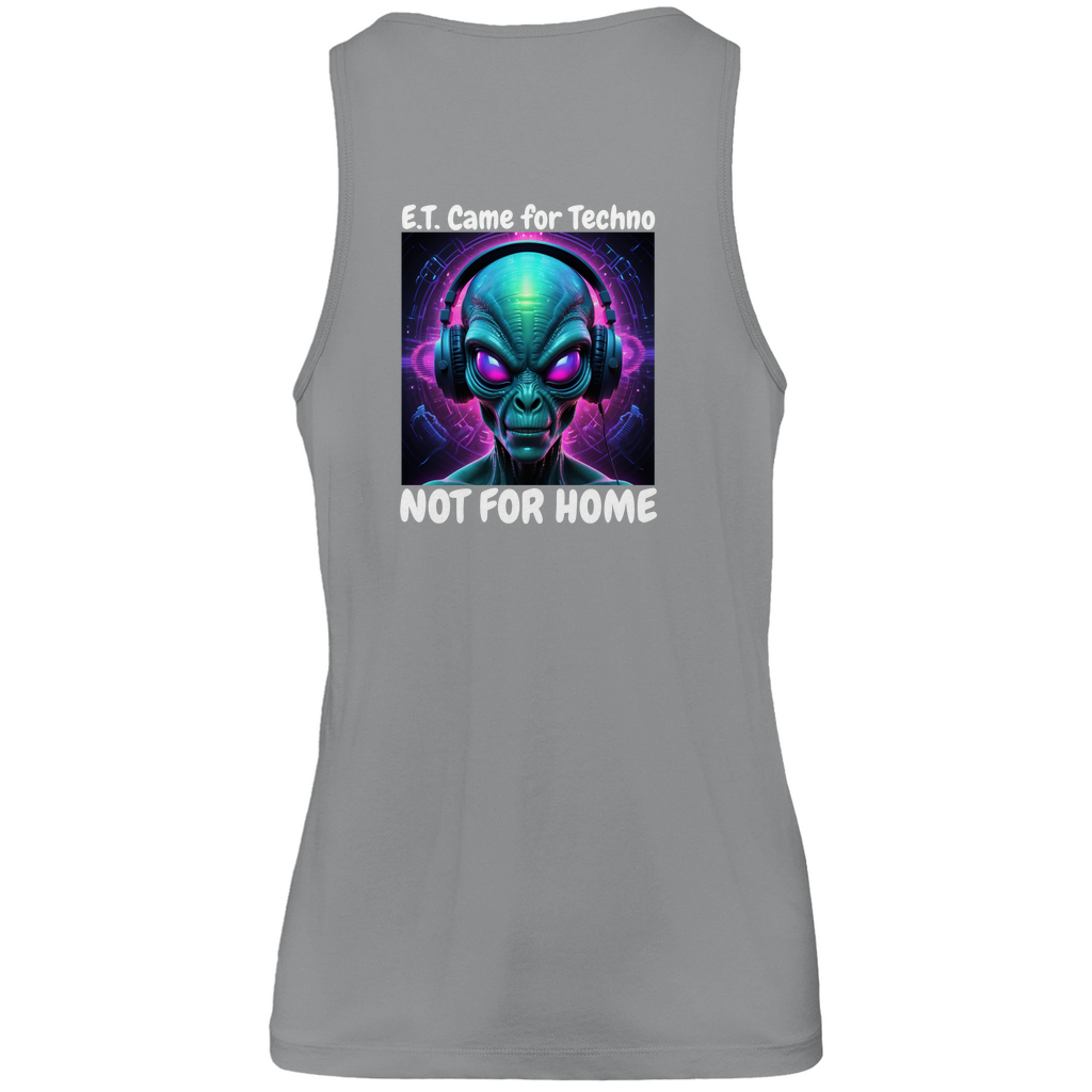 E.T. CAME FOR TECHNO - TANK TOP