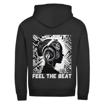 Sweat à capuche zippé pour homme FEEL THE BEAT