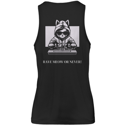 Men's Premium Tank Top Rave Meow