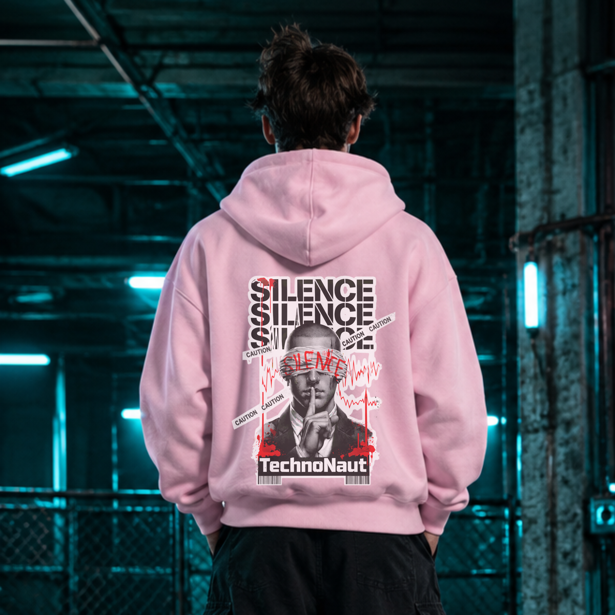 SILENCE - Oversized Zipper