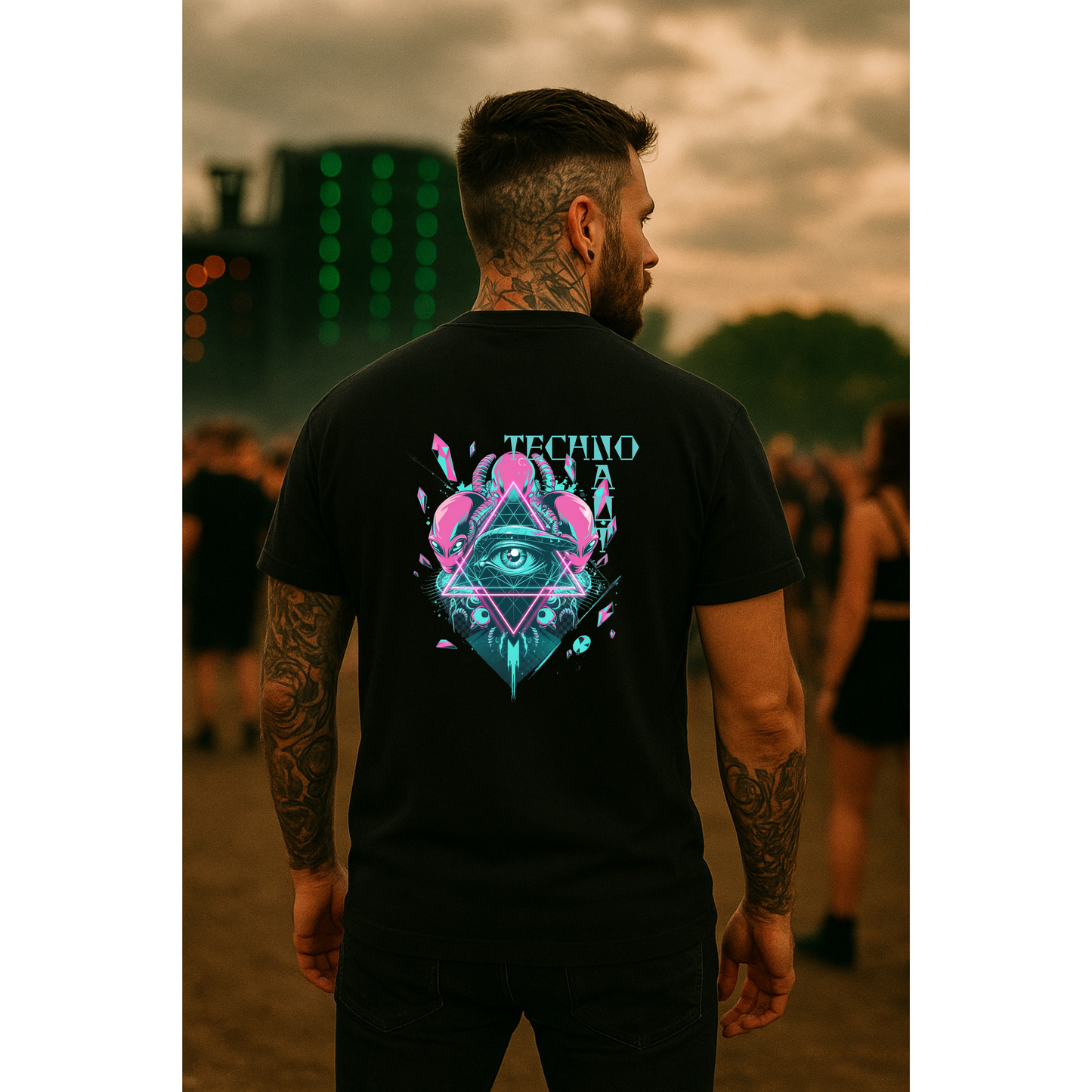 TECHNONAUT IS WATCHING YOU - T-SHIRT