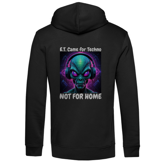 E.T. CAME FOR TECHNO - HOODIE