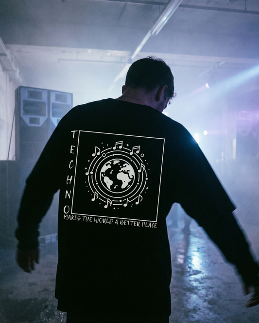 Techno makes the World a better Place - Oversized Shirt