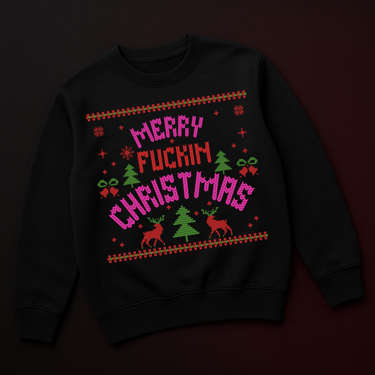 Merry F*ckin Christmas Sweater