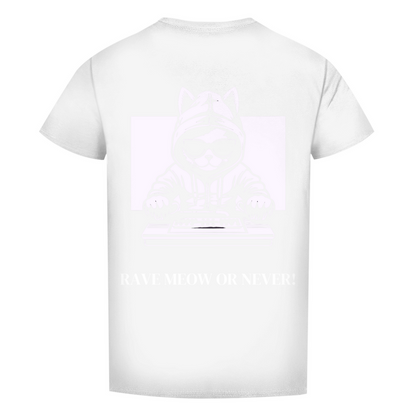 Men's Premium Organic T-Shirt Rave Meow