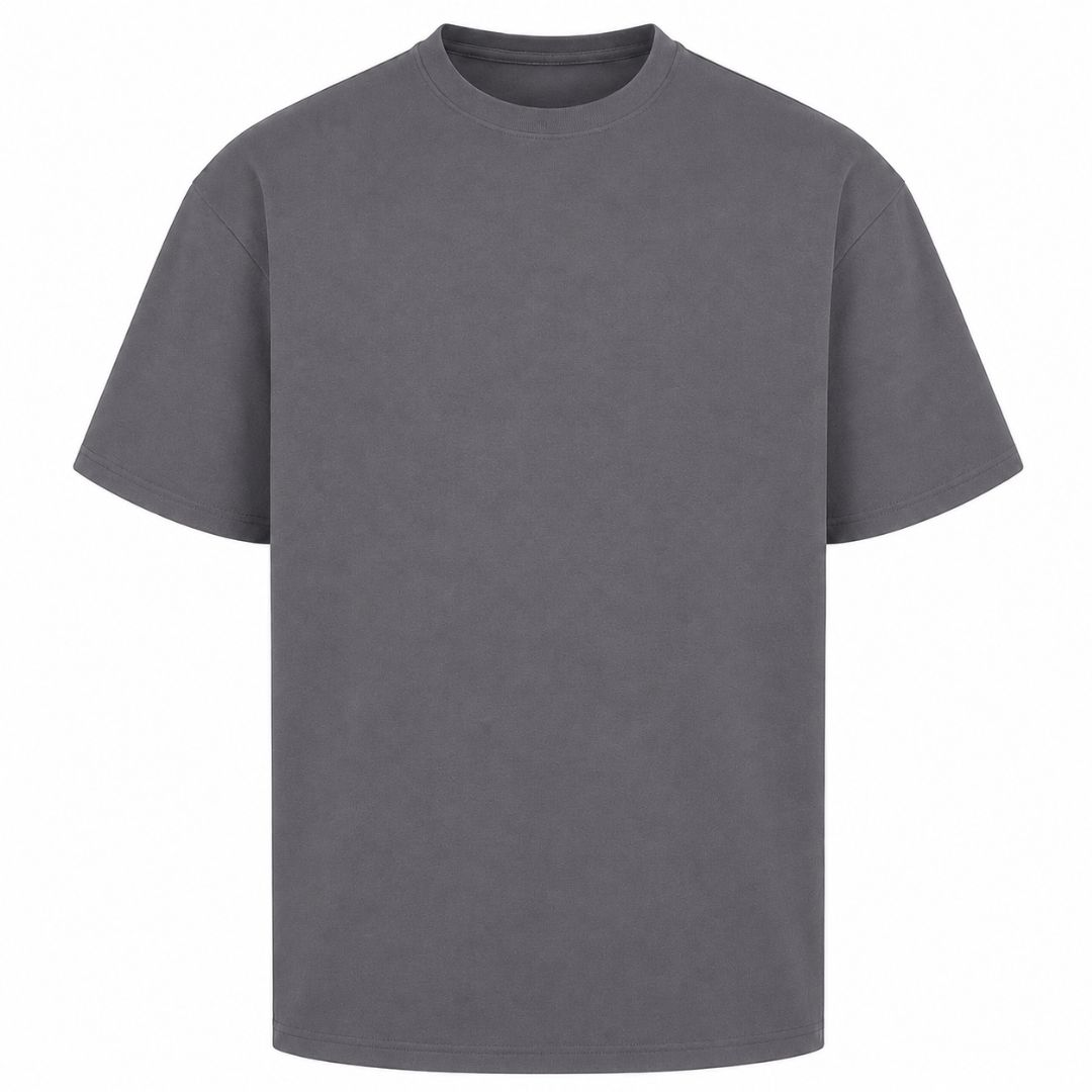 When Words Fail... - Oversized Shirt - dark grey 