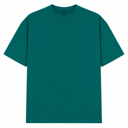 When Words Fail... - Oversized Shirt - Green