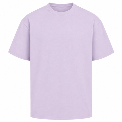 When Words Fail... - Oversized Shirt - lilac