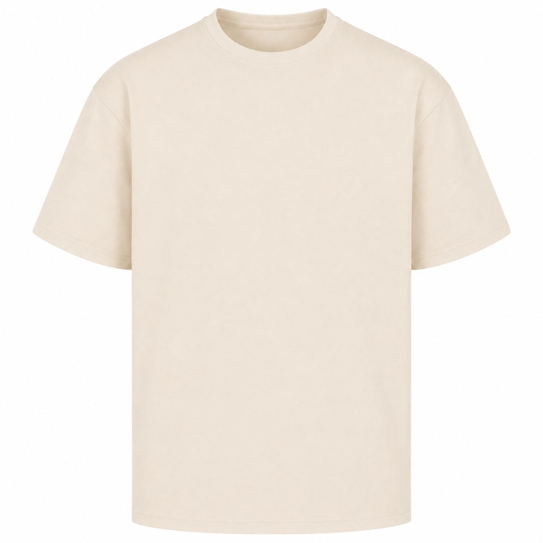 When Words Fail... - Oversized Shirt - Sand