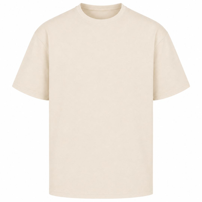 When Words Fail... - Oversized Shirt - Sand