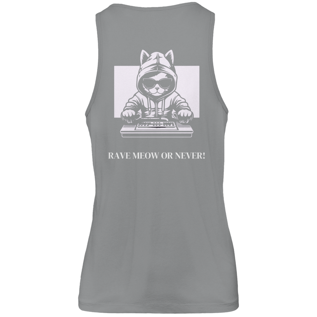 RAVE MEOW OR NEVER! - TANK TOP