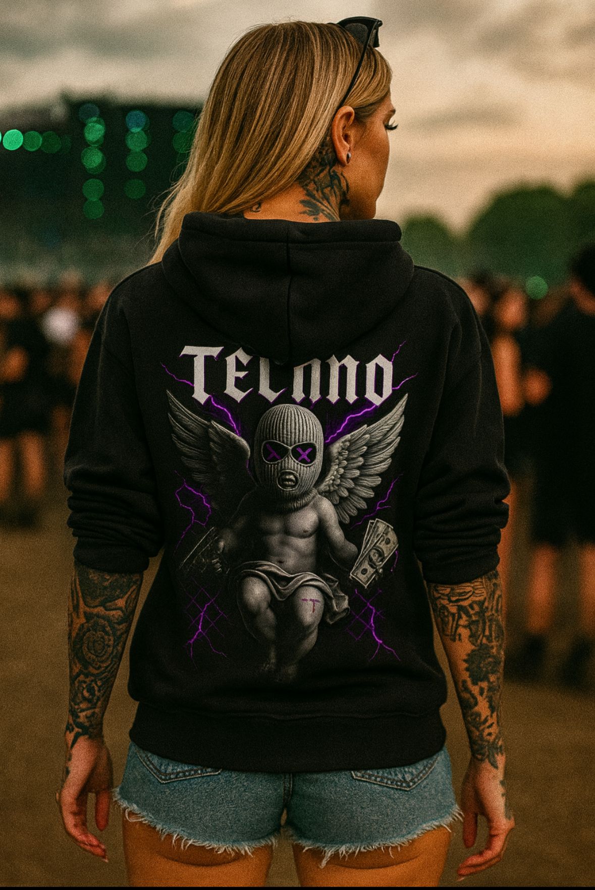 Bad Angel - Oversized Hoodie