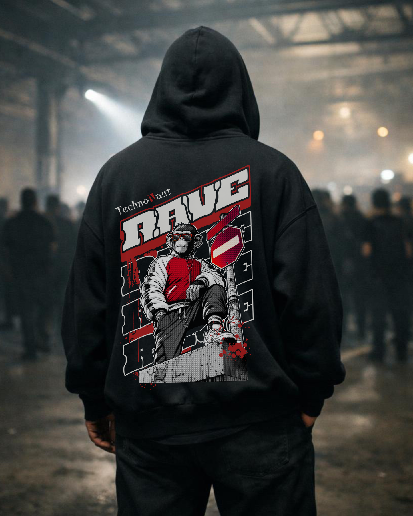 Rave Monkey - Zipper