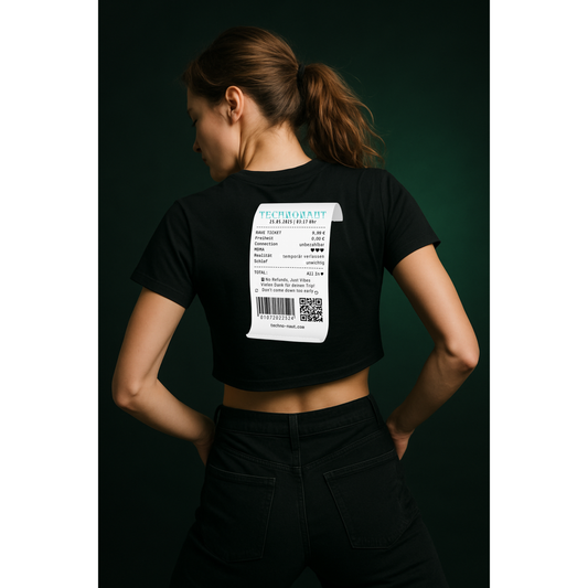 Bill of a Rave - Cropped Tee