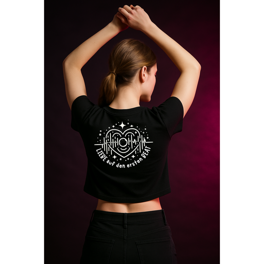 LIEBE auf den ersten BEAT - Cropped Tee