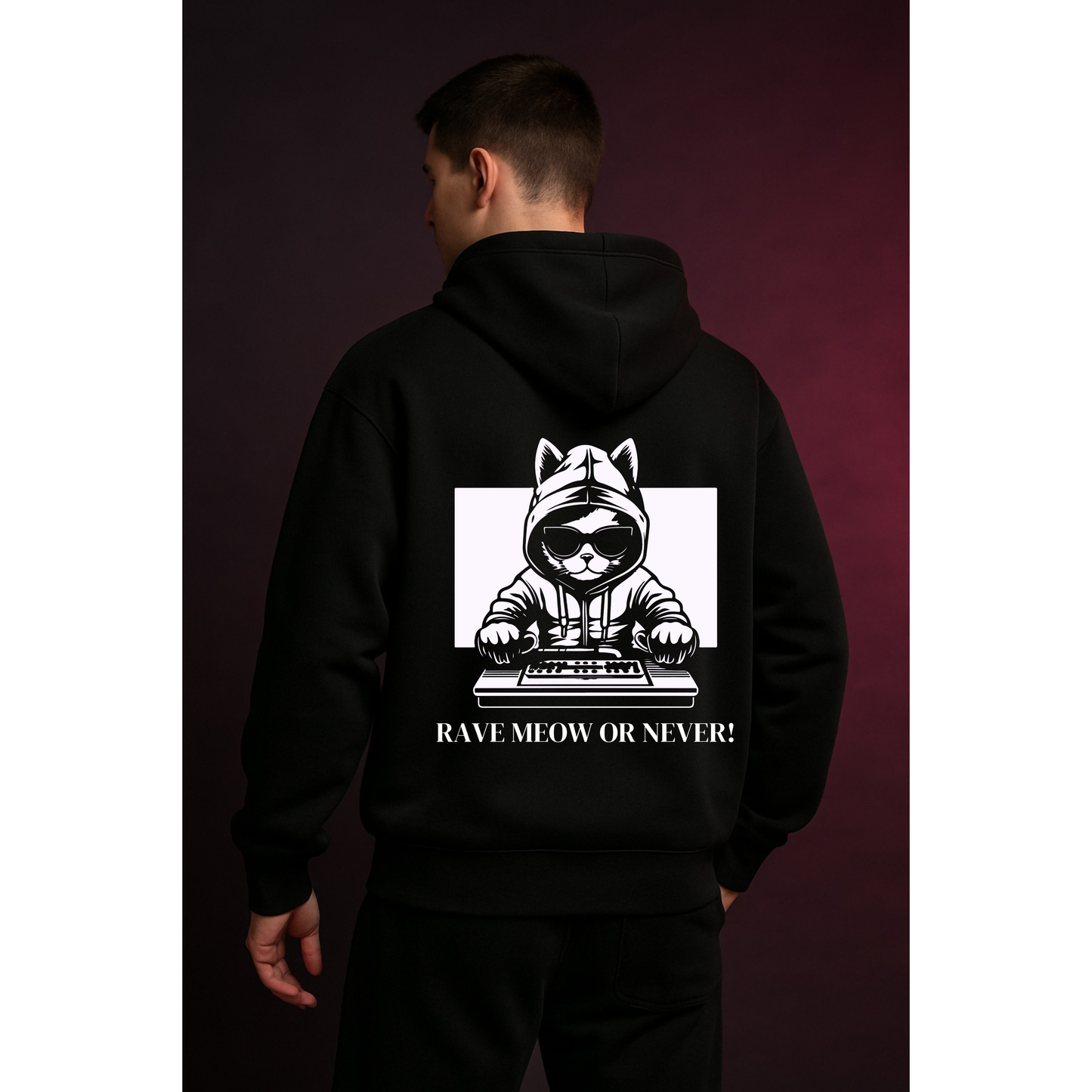 RAVE MEOW OR NEVER! - Zipper