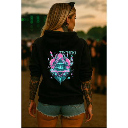 TECHNONAUT IS WATCHING YOU - OVERSIZED HOODIE