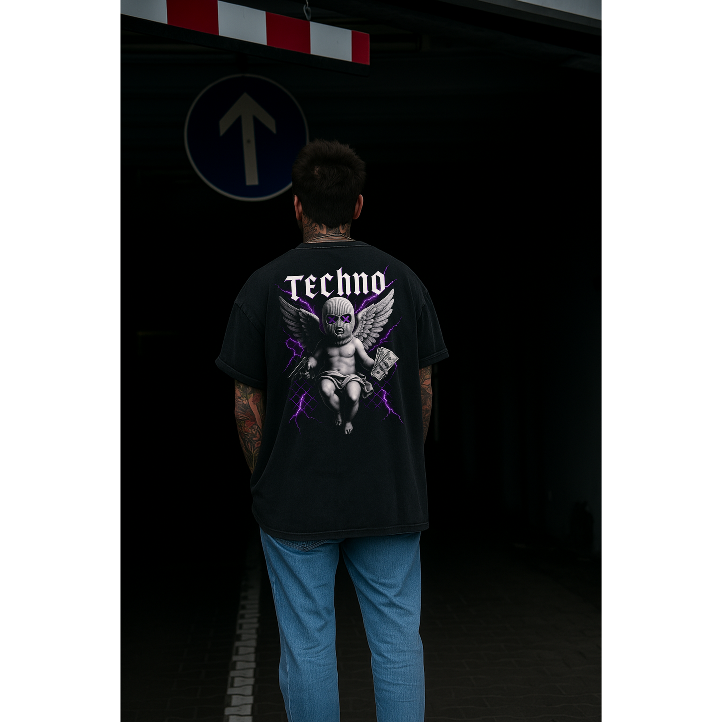 Bad Angel - Oversized Shirt