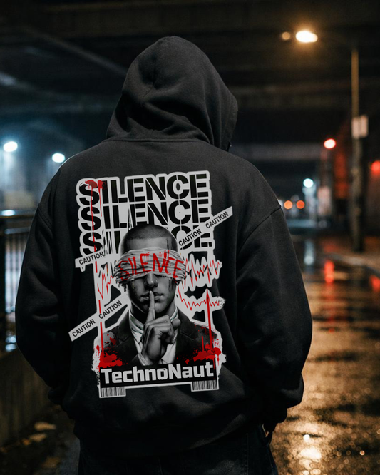 SILENCE Oversized Hoodie