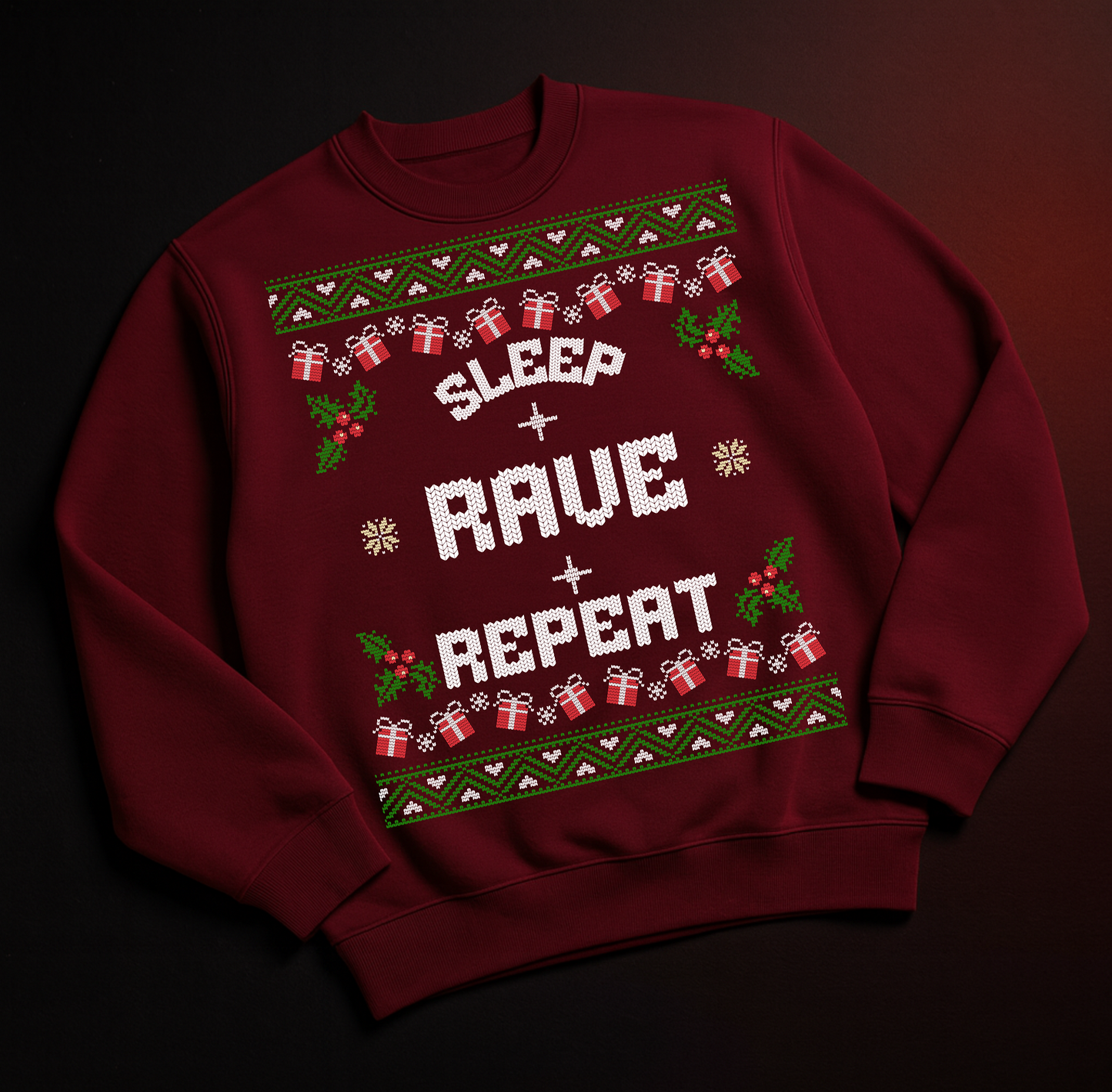 Sleep Rave Repeat Sweater