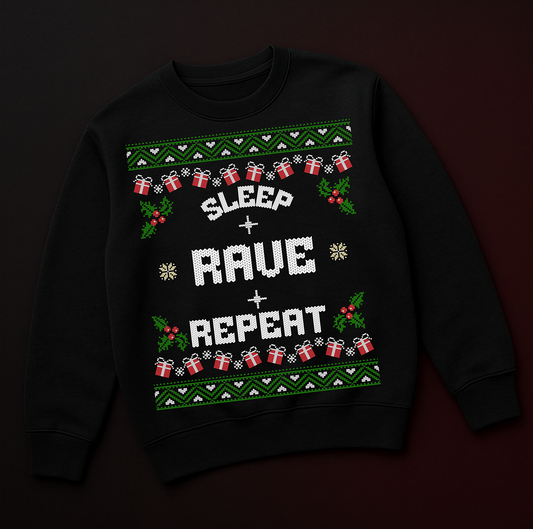 Sleep Rave Repeat Sweater
