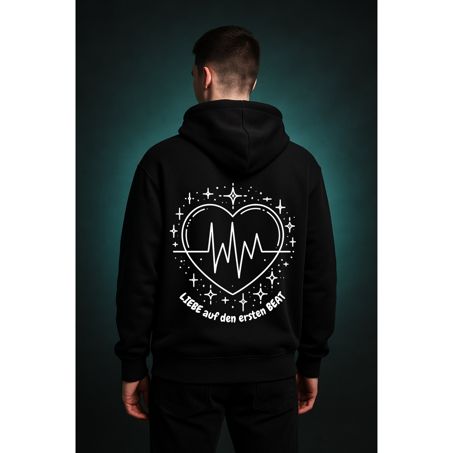LOVE at first BEAT - Oversized Hoodie