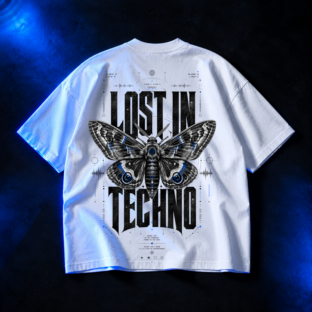 Lost in Techno -Oversized Shirt