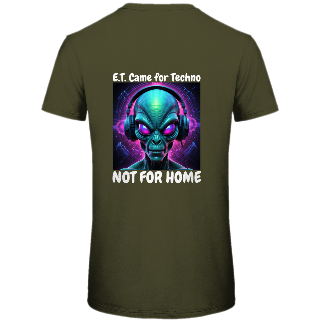 E.T. CAME FOR TECHNO - T-SHIRT