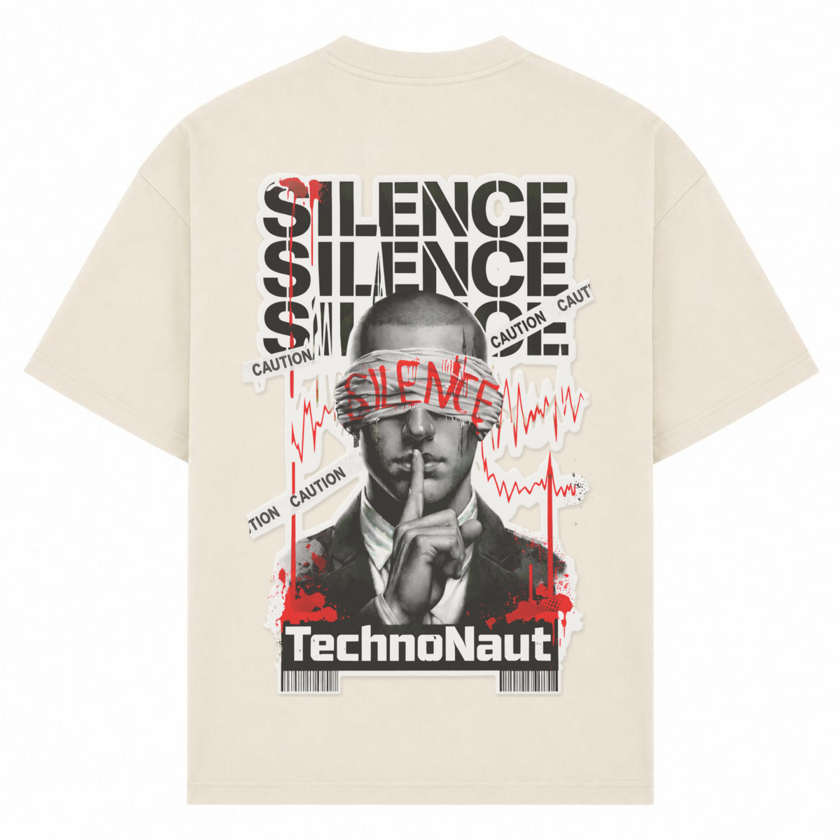SILENCE Oversized Shirt - Sand