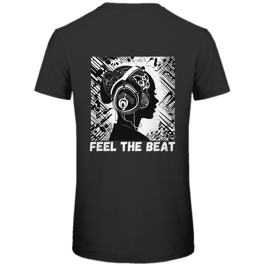 Men's Premium Organic T-Shirt FEEL THE BEAT